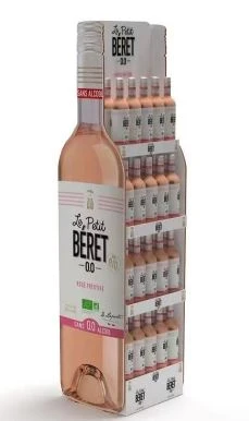 Customized bottle drink cardboard display