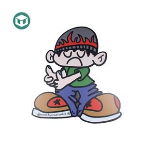 الوقوف من الورق المقوى